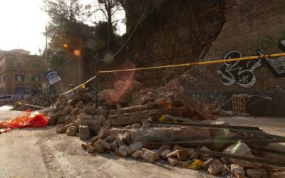 Crollo muro San Lorenzo, U.Di.Con.: “Si è sfiorata la tragedia, bisogna fare qualcosa”