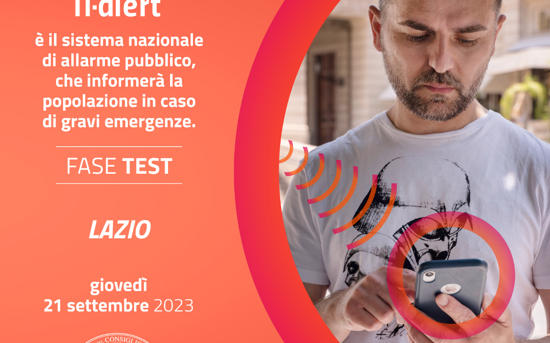 IT-Alert nel Lazio: in cosa consiste il sistema di allarme pubblico
